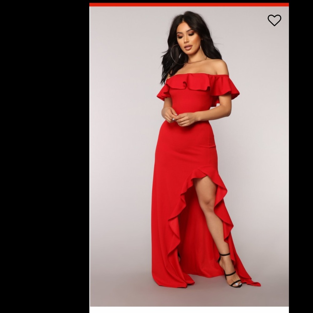 Beautiful red dress